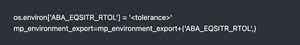 05 os environ tolerance