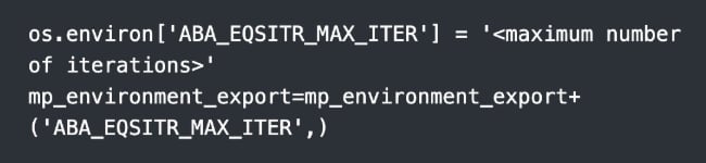 06 os environ max iterations