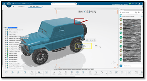 concurrent engineering in 3dexperience catia