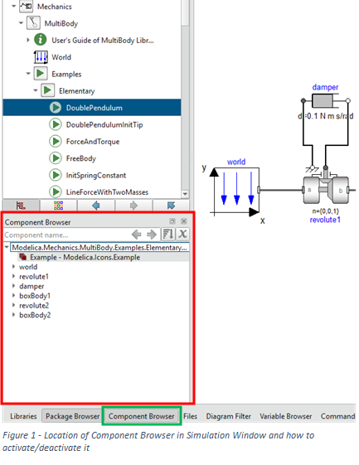 Component browser 1