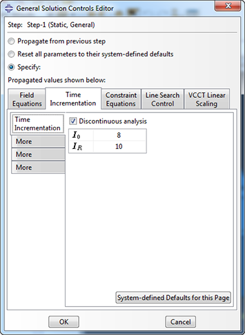 general solution controls 