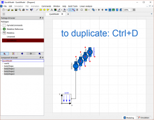 Duplication of bodyShape via the Ctrl+D shortcut.