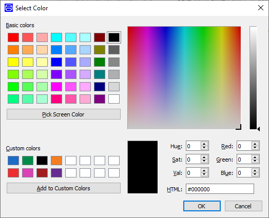 Figure 5: Colour Selector