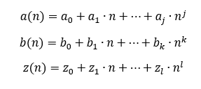 Compressor parameter equations for a, b and z as functions of corrected speed in Dymola