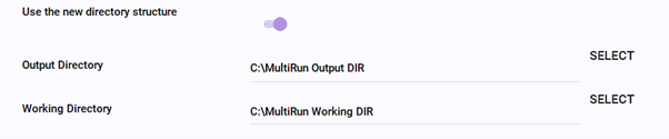 Using folders with recognizable names is good practice
