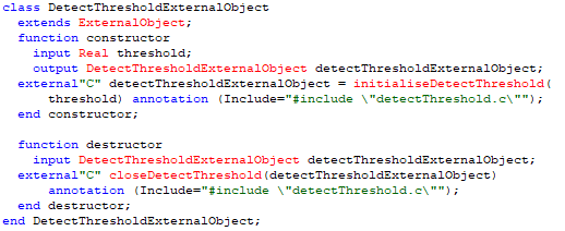 Figure 3.&nbsp;Modelica based External Object class.