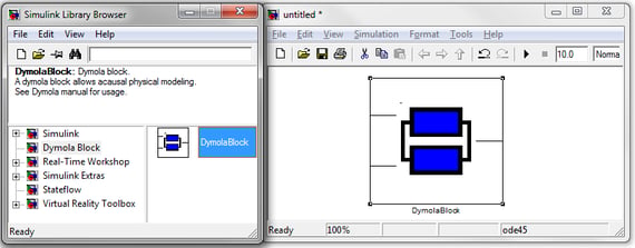 Adding DymolaBlock to a Simulink model