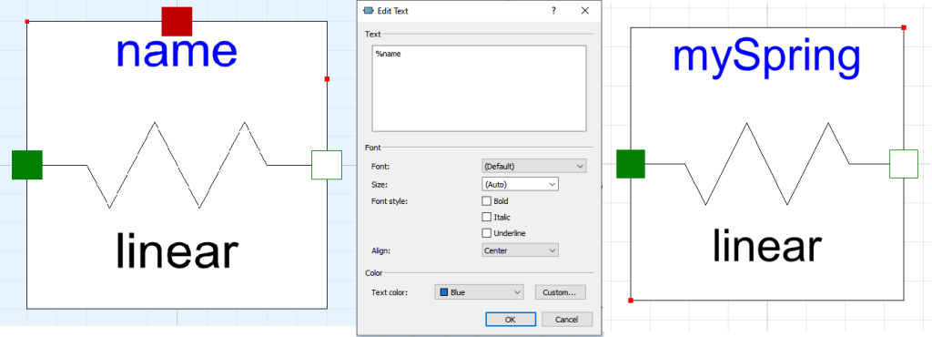 Figure 4: Using %name" in a model's icon layer makes the instantiated icon display the instantiated component name.