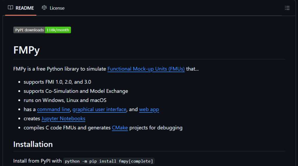the most comprhensive solution to simulating FMUs in Python