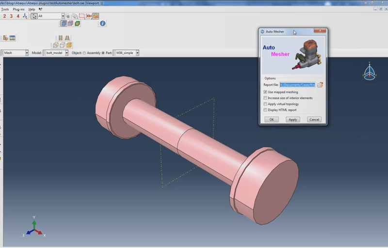 Figure 3(Plugin2-Automesher)