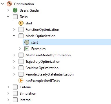 Figure 2 - Function for the model optimization