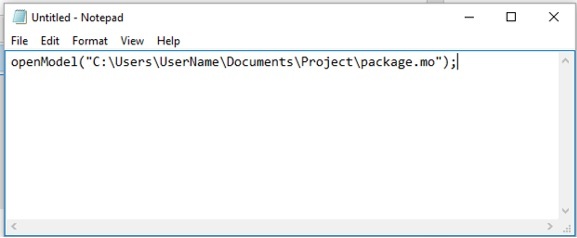 Figure 2 _ Short script to open Dymola and load the right libraries