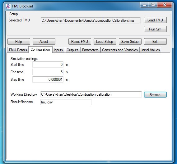 Figure 4- FMI setup