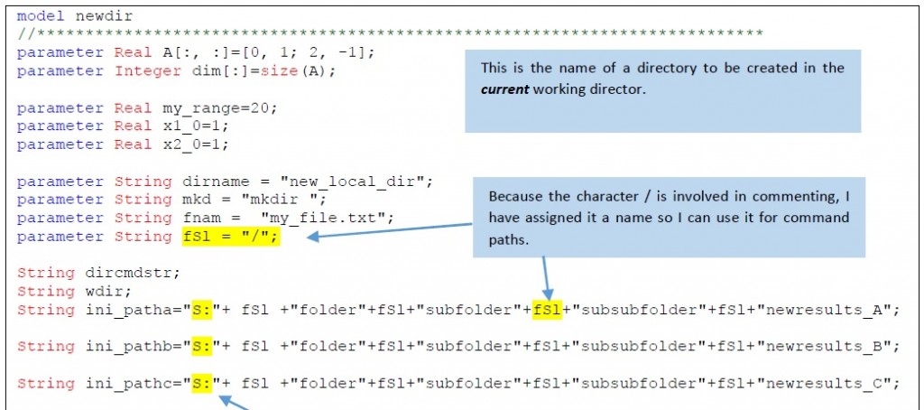 Figure 6. Code to obtain eigenvectors and write to file