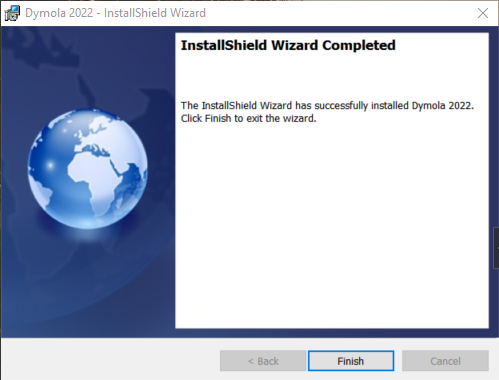 Figure 5: Complete the installation
