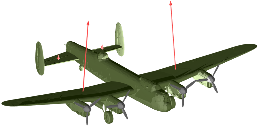 Dymola model of Avro Lancaster UAVDynamics library