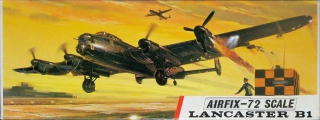 Airfix Lancaster B1 artwork