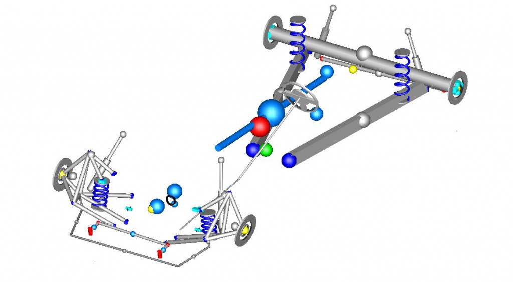 NASCAR suspension assembly