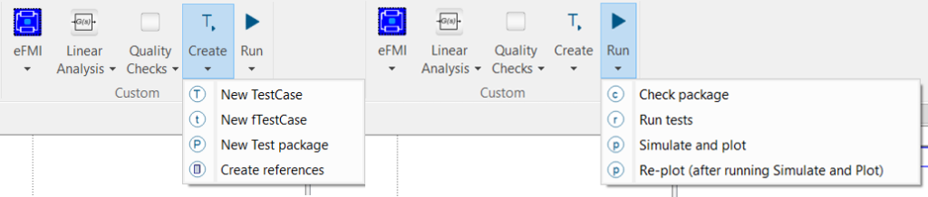 Figure 3: The Testing Library toolbars provide easy access to the 