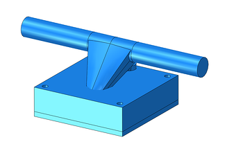 Initial design of the skateboard truck