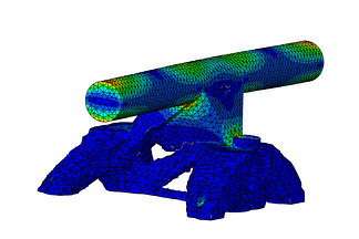Stresses in the optimized part
