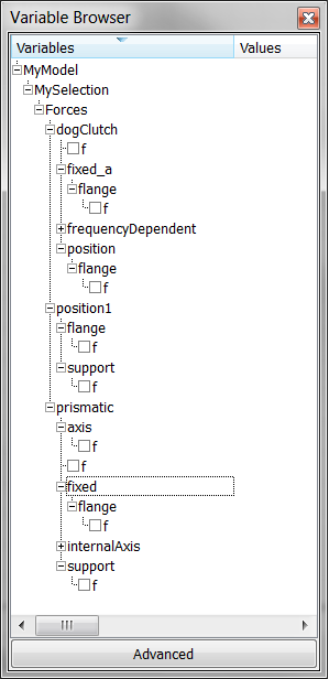 Variable browser (1)