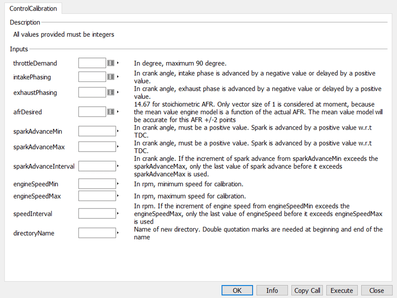 Figure 3: function for generating calibration parameters for converting full CAREM to MVEM
