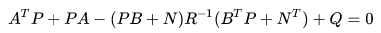 Figure 5.  The Ricatti equation.