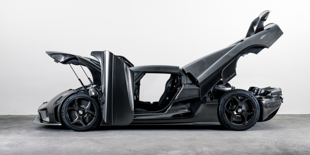 Koenigsegg Regera carbon fibre hypercar