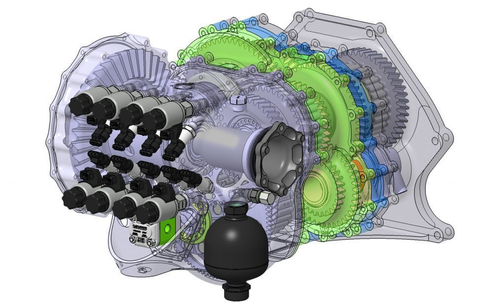Figure 12. Light Speed Transmission created by Koenigsegg
