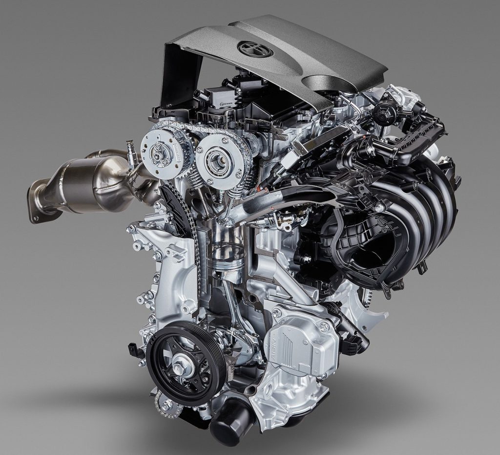 Toyota 2.0L gasoline engine shown at Geneva Motor Show