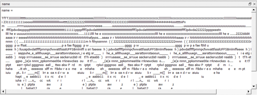 Modelica trajectory file name variable structure example