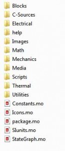 Modelica package as a directory