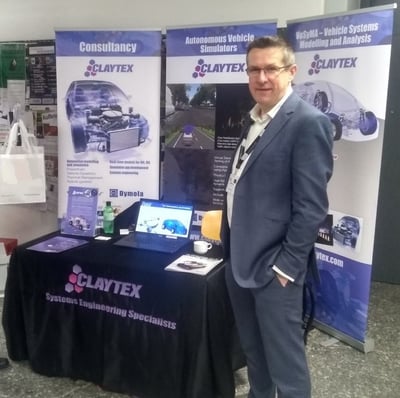 Claytex Stand at the 13th Modelica Conference