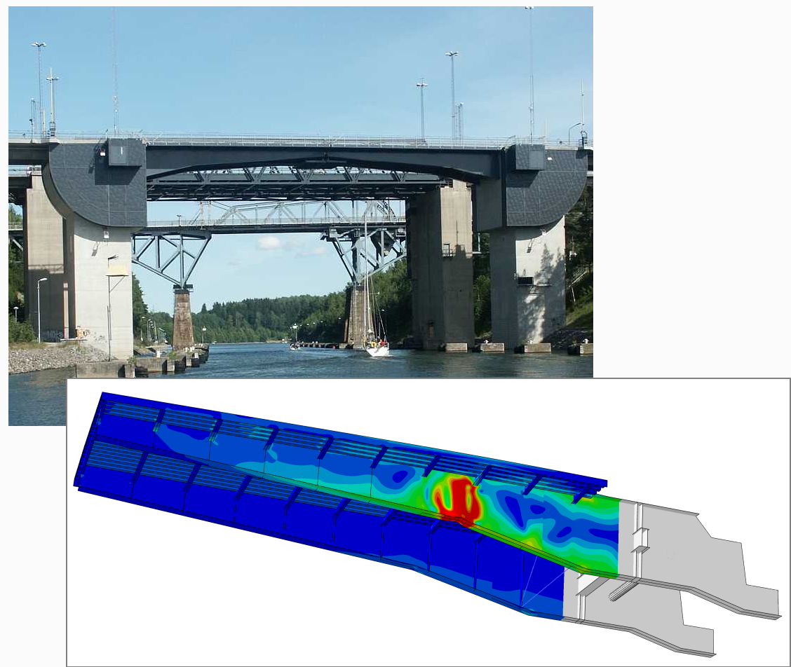 Post-buckling and collapse analysis