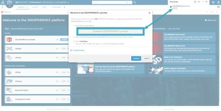 solidworks-cloud-services-3dexperience-launcher