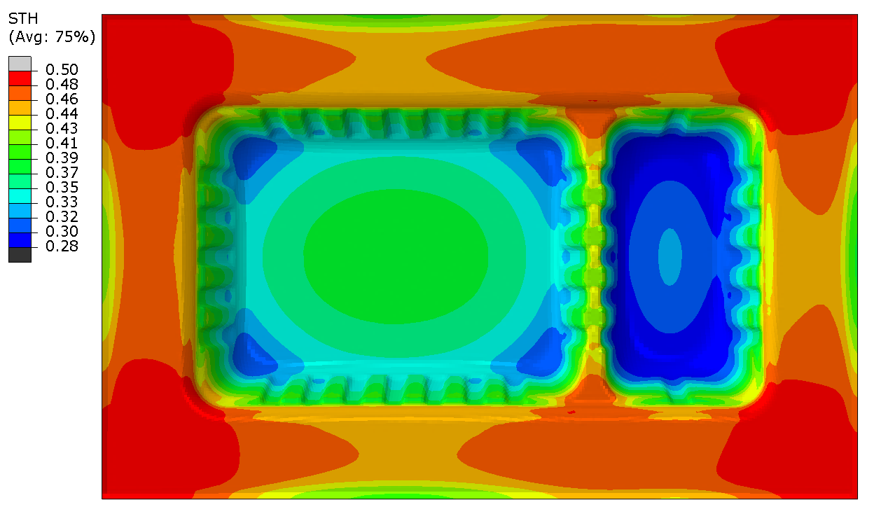 Simulating the Thermoforming Process in Abaqus
