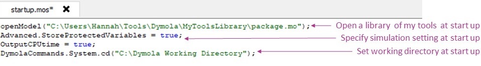 My startup.mos script