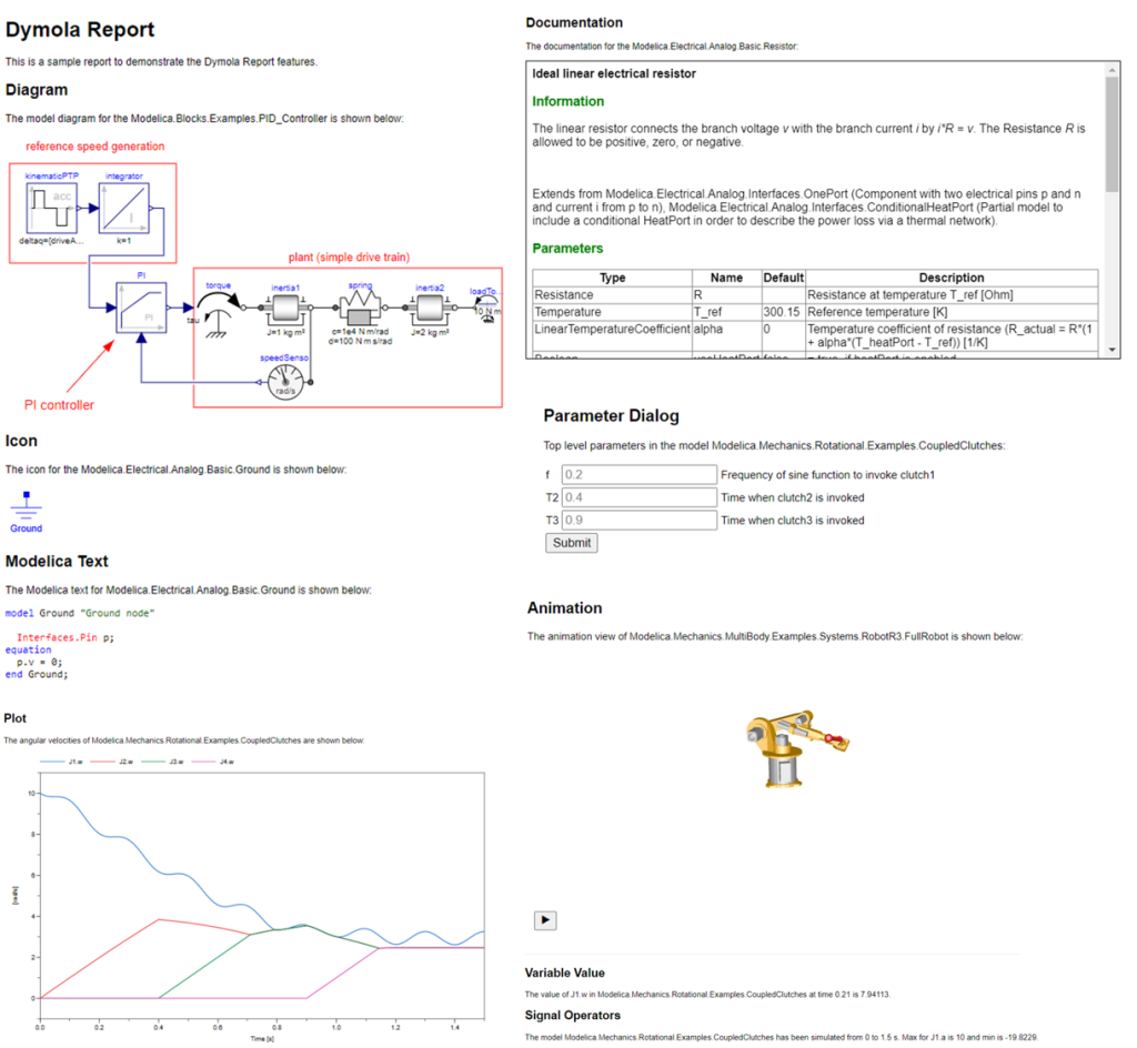 python generate html report from xml | html report... Dymola's HTML Report Generator