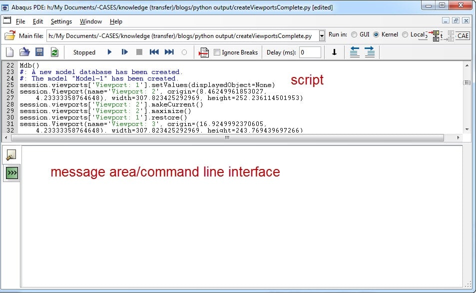 Automate Post-processing in Abaqus Using Python Scripting